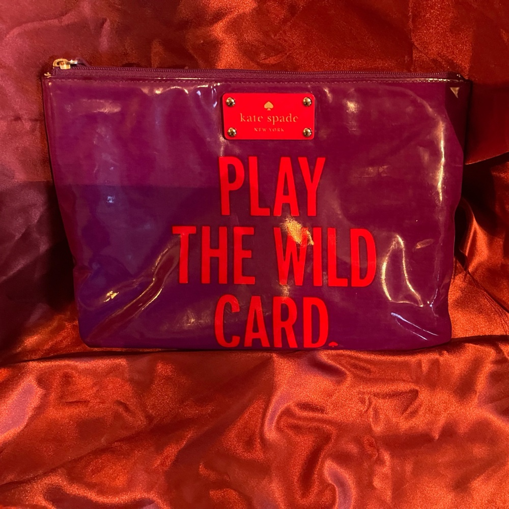 Ultra rare*** Kate Spade makeup bag
